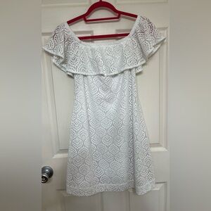 Lilly Pulitzer White Lace Dress